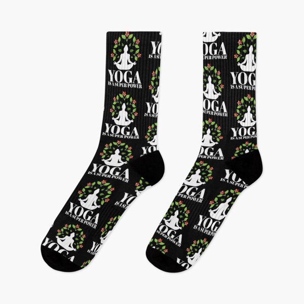 Item preview, Yoga Is A Super Power Yoga Exercise Meditation designed and sold by GrumpyDadCo.