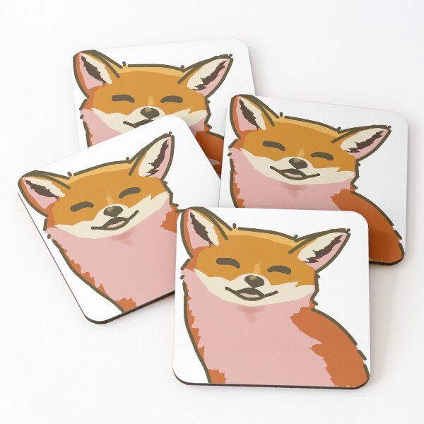 Item preview, smily fox designed and sold by LunatikShop.