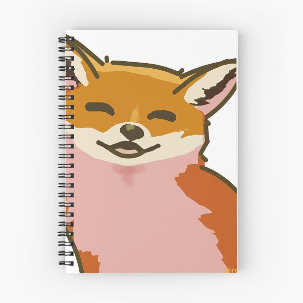 Item preview, smily fox designed and sold by LunatikShop.