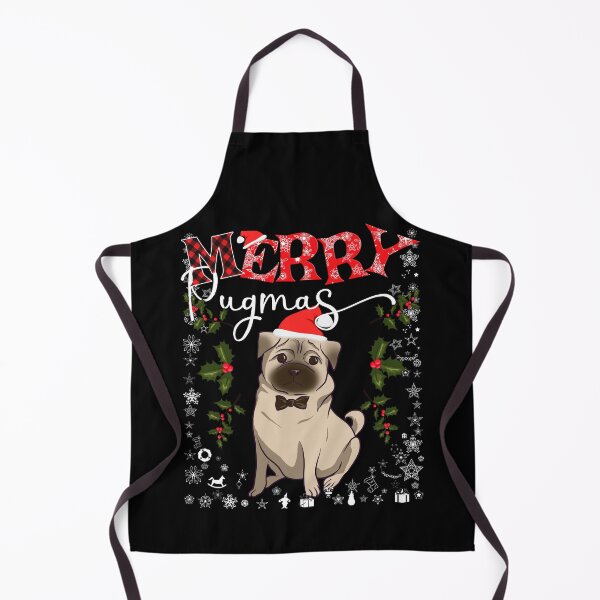 Item preview, Merry Pugmas Funny Dog Lover Santa Pug Family Christmas designed and sold by r-silver.