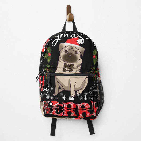 Item preview, Merry Pugmas Funny Dog Lover Santa Pug Family Christmas designed and sold by r-silver.
