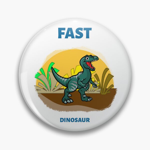 Item preview, fast dinosaur tshirt designed and sold by Eugenie974.