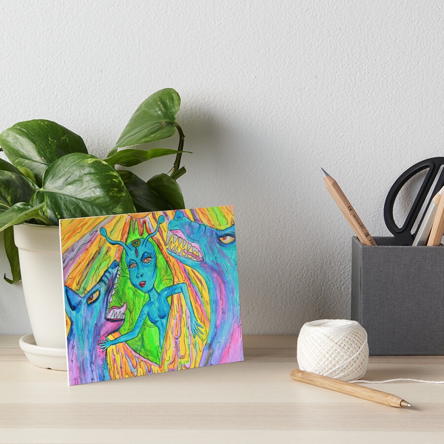 Item preview, Art Board Print designed and sold by Rinmagicart.