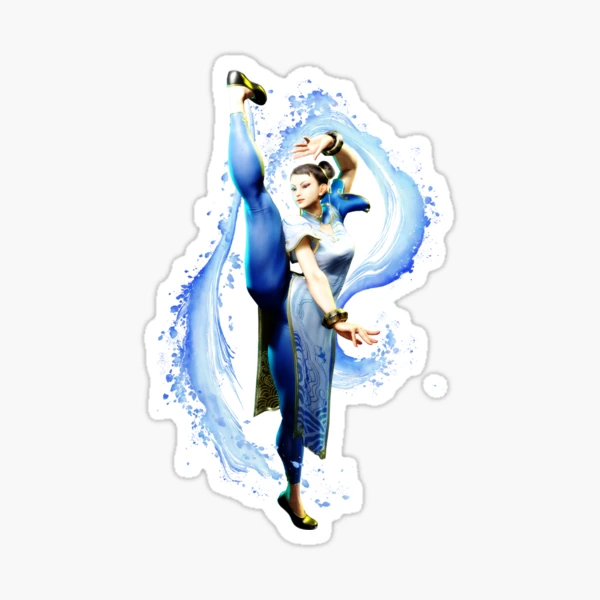 Chun Li Street Fighter 6 Sticker for Sale by ECCHI ART