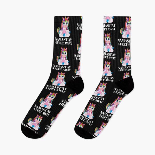 Item preview, Namast'ay 4 Feet Away Yoga Instructor Yoga Lover designed and sold by GrumpyDadCo.