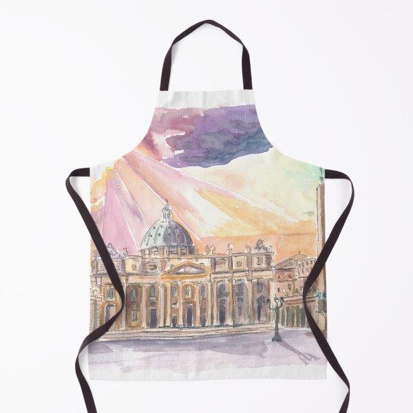Item preview, Rome Saint Peter's Illuminated through Sunrays from Gorgeous Skies designed and sold by artshop77.