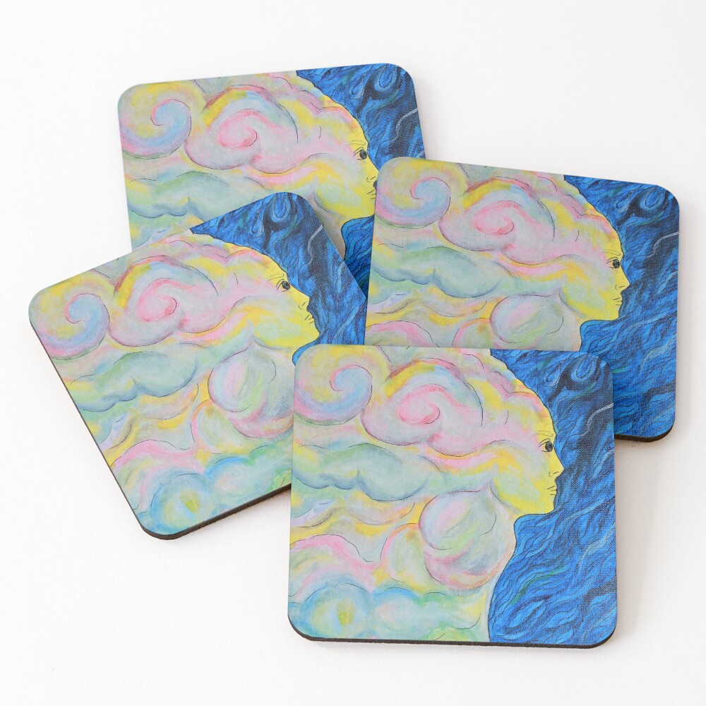 Item preview, Coasters (Set of 4) designed and sold by Rinmagicart.