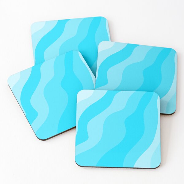Item preview, Blue Wave Pattern Background designed and sold by PotluckPrints.