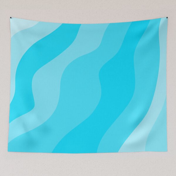Item preview, Blue Wave Pattern Background designed and sold by PotluckPrints.