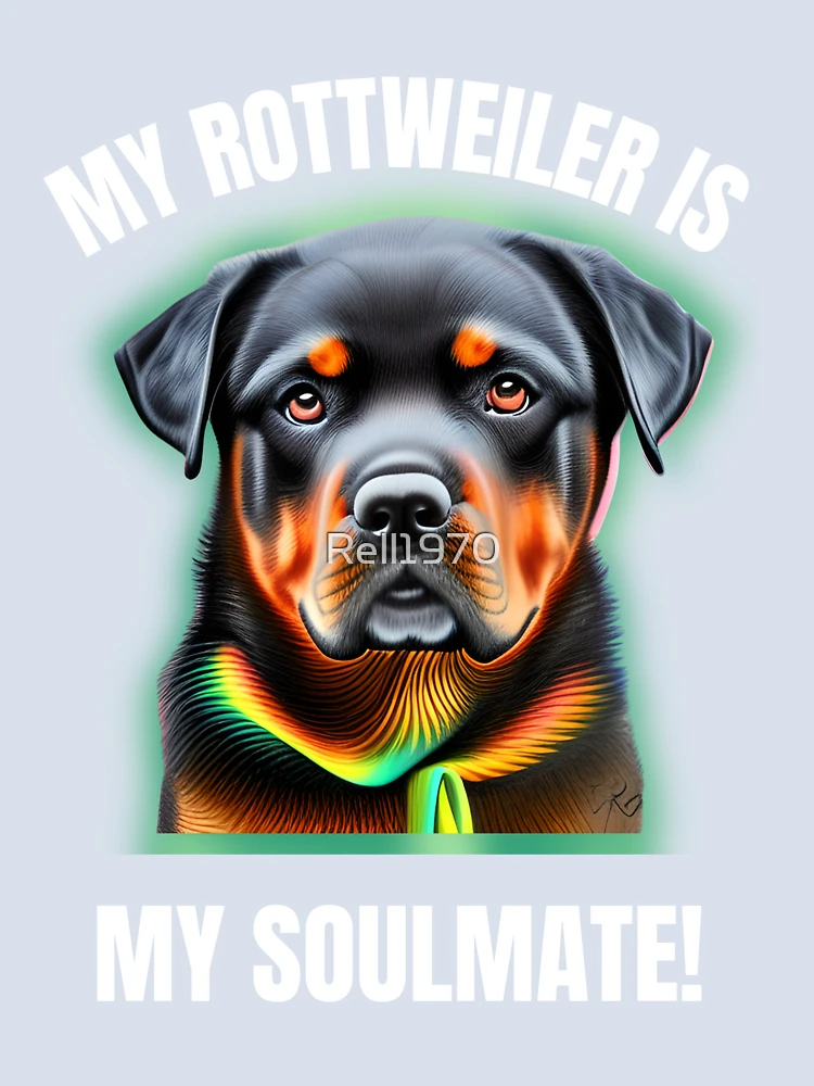 Thumbnail 4 of 4, Boxy T-Shirt, Beautiful Rottweiler Design designed and sold by Rell1970.