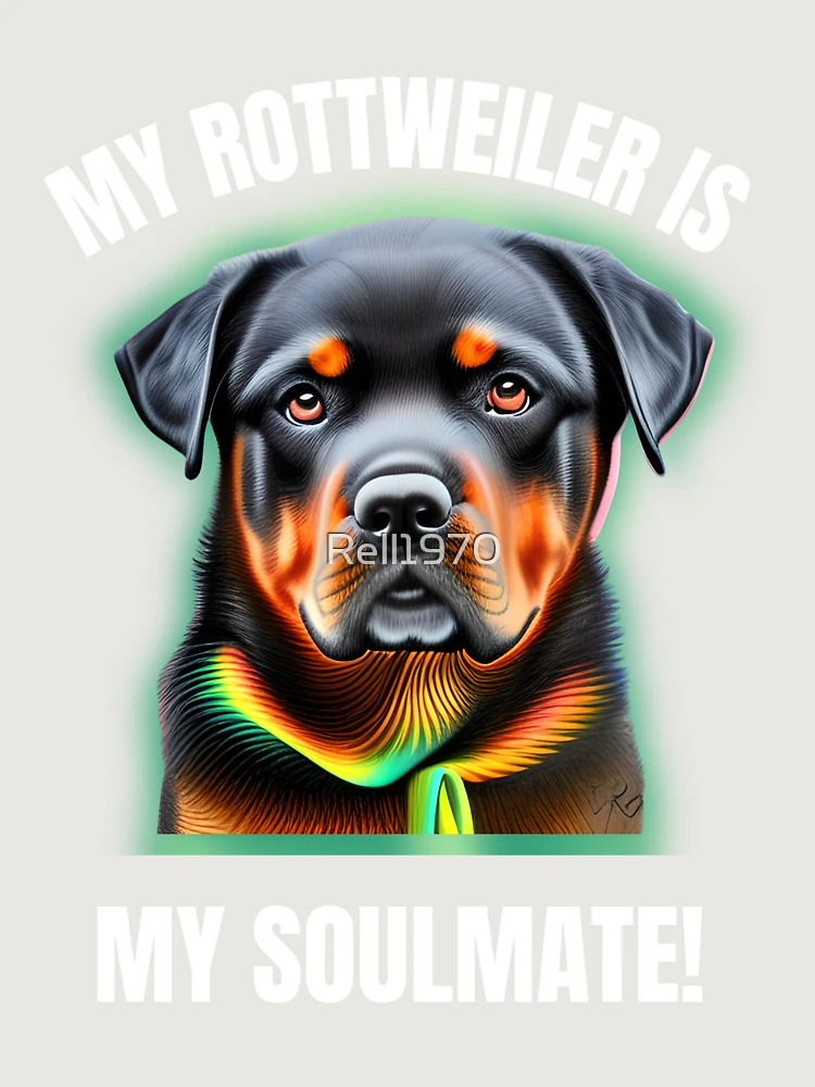 Thumbnail 6 of 6, Premium Oversized Hoodie, Beautiful Rottweiler Design designed and sold by Rell1970.