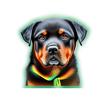 Artwork thumbnail, Beautiful Rottweiler Design by Rell1970