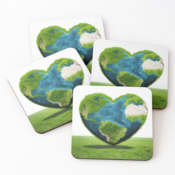 Item preview, Heart-shaped Mother Nature Earth designed and sold by designlee.