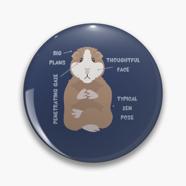 Item preview, Anatomy Of A Guinea Pig With Funny Labels designed and sold by st0n0ga.