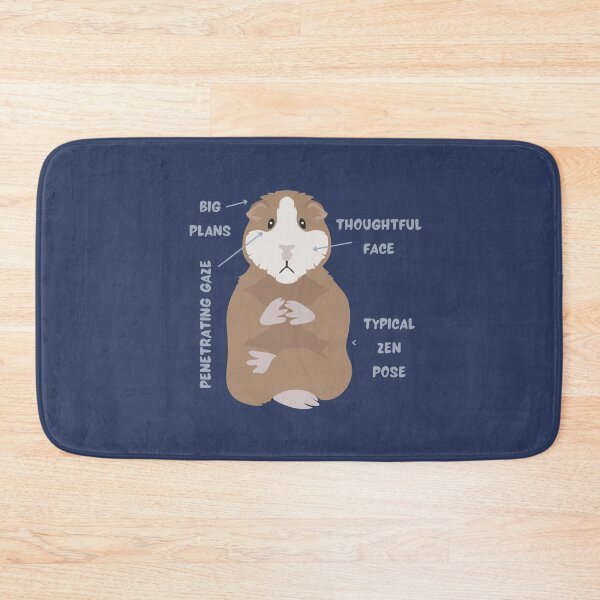 Item preview, Anatomy Of A Guinea Pig With Funny Labels designed and sold by st0n0ga.