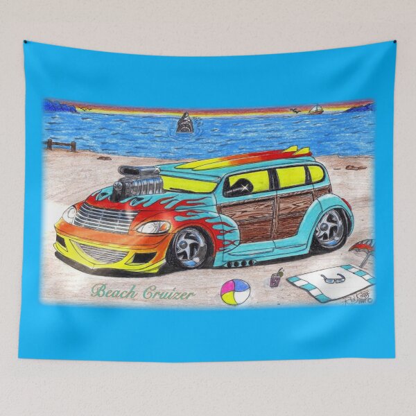 Item preview, Hot Rod Art // The Beach Cruizer! designed and sold by Imagin8er.