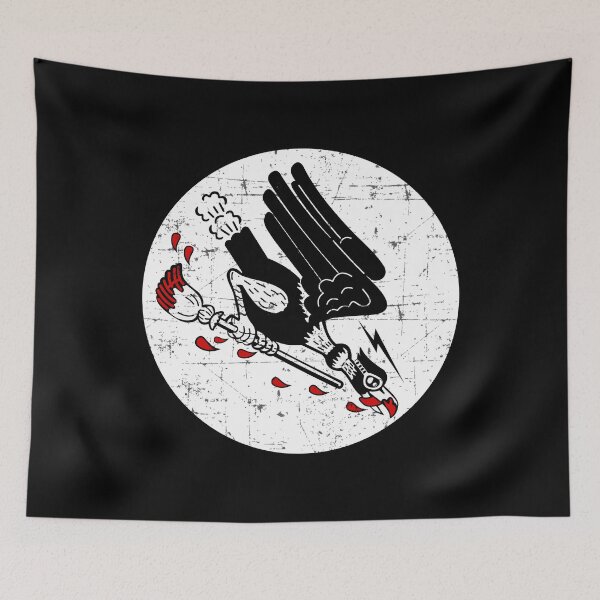 Item preview, USN VT-10 Torpedo Squadron - Buzzard Brigade - Grunge Style designed and sold by pzd501.