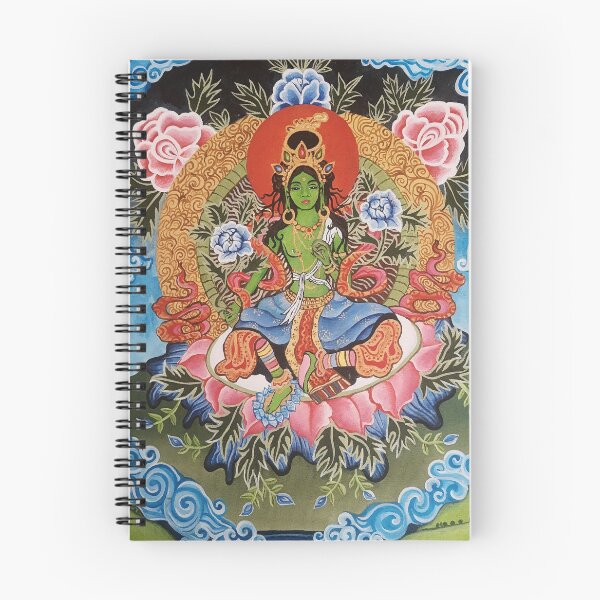 Item preview, Green Tara, Original Art designed and sold by PirateSun.