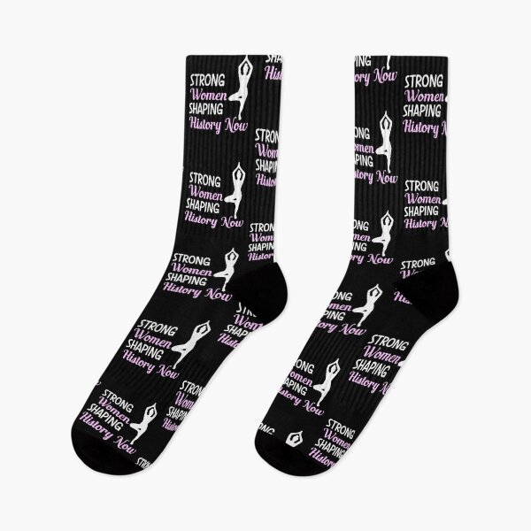 Item preview, Strong Women Shaping History Now Yoga Instructor designed and sold by GrumpyDadCo.
