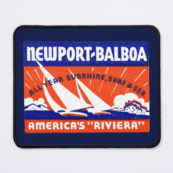 Item preview, 1940s Newport Beach Balboa, California  designed and sold by historicimage.