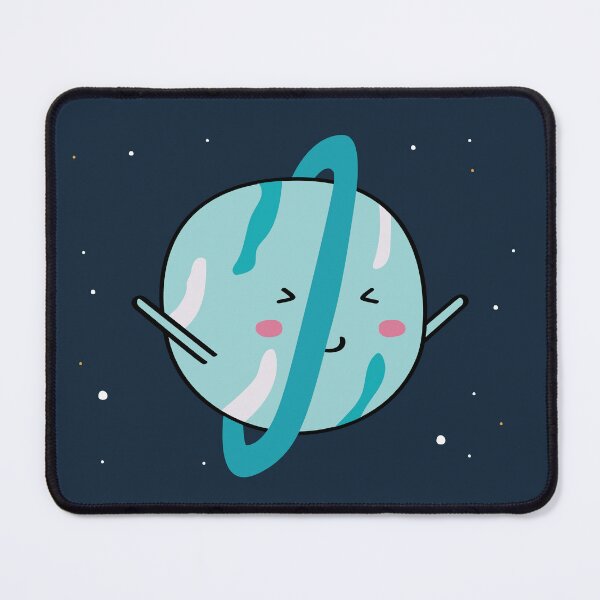Item preview, Cute Uranus illustration designed and sold by CutestShopEver.