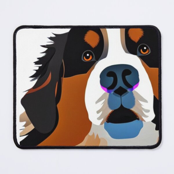 Item preview, Bernese Mountain Dog Face designed and sold by Merigold.