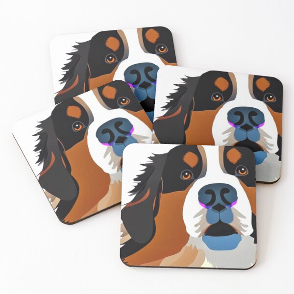 Item preview, Bernese Mountain Dog Face designed and sold by Merigold.