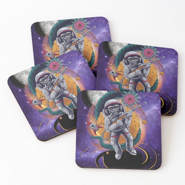 Item preview, Space monkey astronaut  designed and sold by Goddamn10.