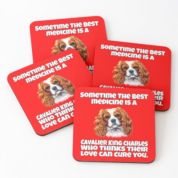 Item preview, Cavalier King Charles Spaniel Dog Owner Sometime The Best Medicine Is A Cavalier King Charles designed and sold by fantasticdesign.