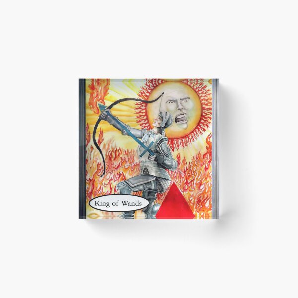 Item preview, Knight of Wands designed and sold by Davol White.