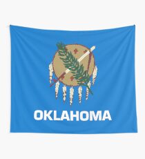 Oklahoma-Flagge Wandbehang