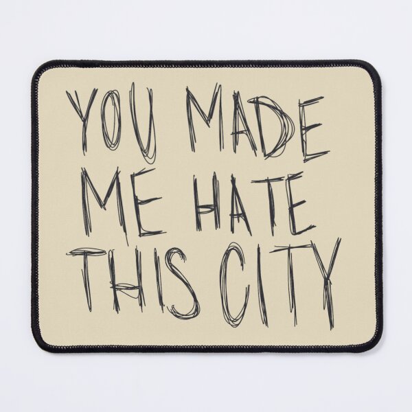 Item preview, You Made Me Hate This City designed and sold by daily-feminist.