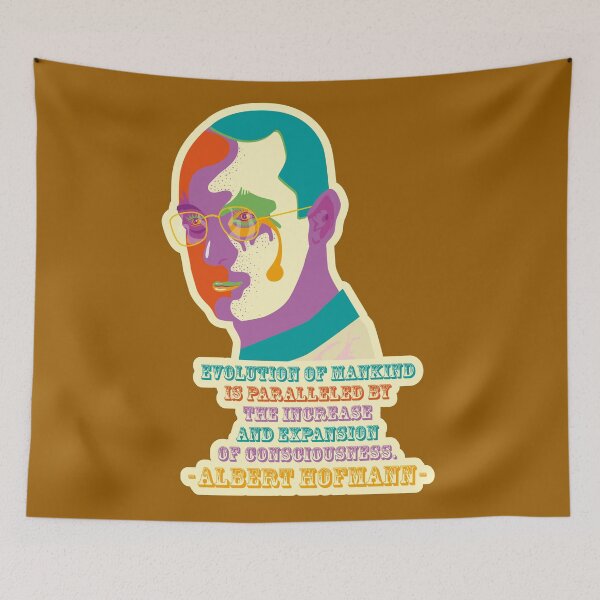 Item preview, Albert Hofmann - LSD - acid trip designed and sold by Boogosh.