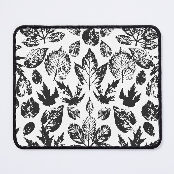 Item preview, Black and white leaves designed and sold by KAY Artists.