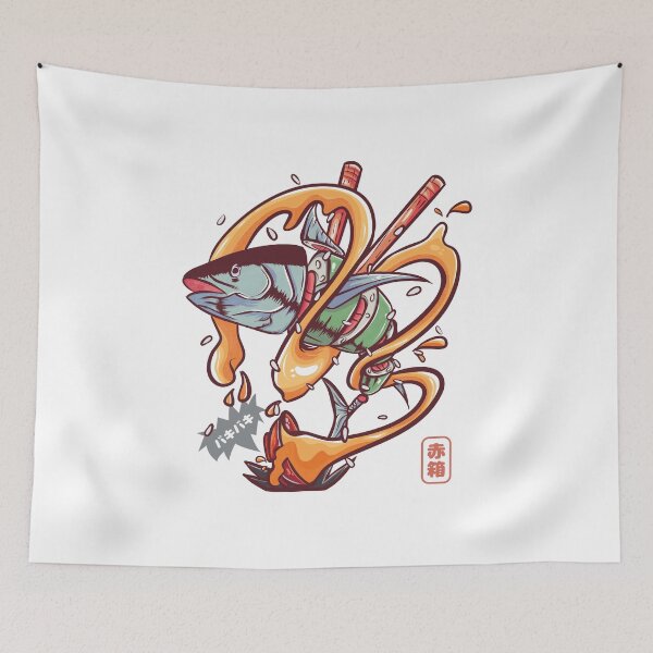 Item preview, Rebellious Maguro sushi!!! designed and sold by Akahako.