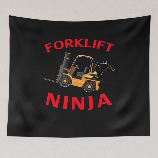 Item preview, Forklift Ninja GR designed and sold by TeamsterLife.