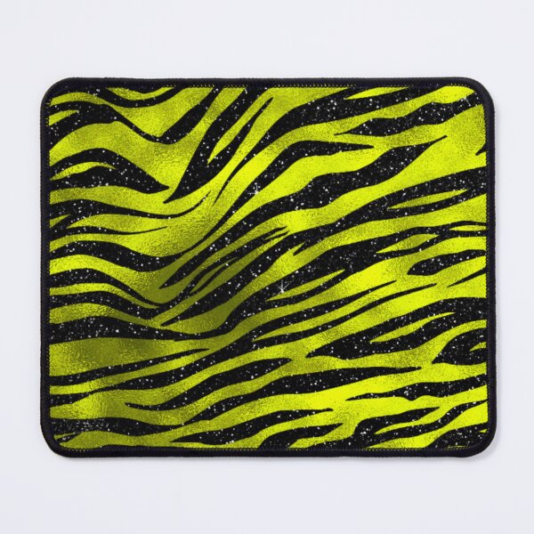 Item preview, Chartreuse and Black Tiger Stripe Pattern designed and sold by Paulele.