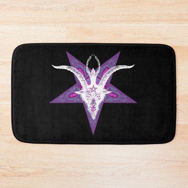 Item preview, white baphomet 7 designed and sold by crileybell.