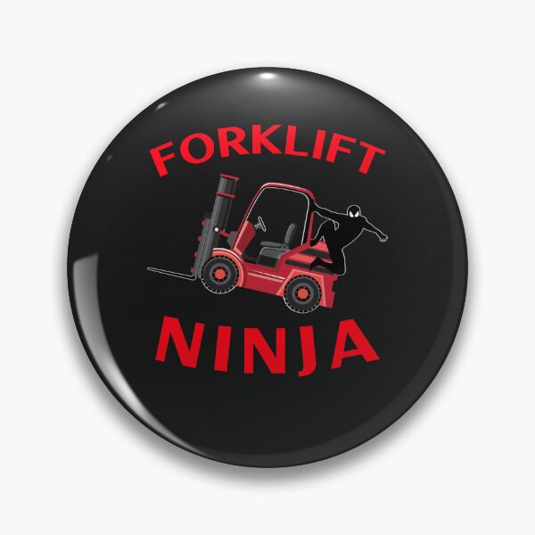 Item preview, Forklift Ninja RR designed and sold by TeamsterLife.