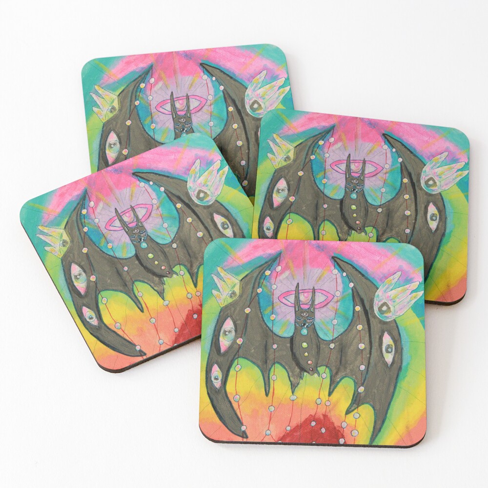 Item preview, Coasters (Set of 4) designed and sold by Rinmagicart.