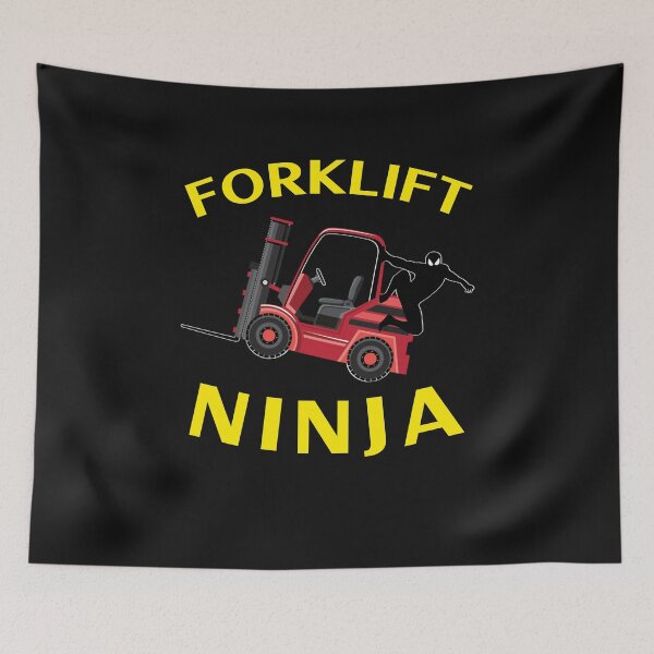 Item preview, Forklift Ninja RY designed and sold by TeamsterLife.