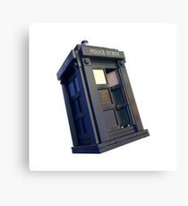 Lego TARDIS Canvas Print