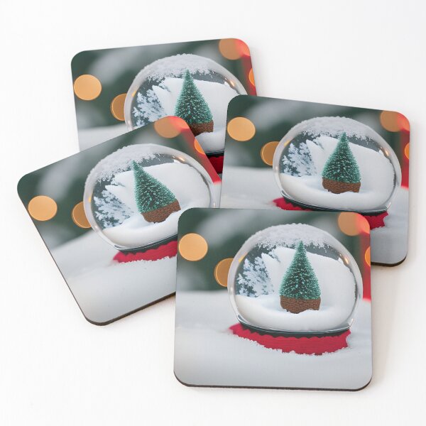 Item preview, Christmas Tree Globe in the Snow designed and sold by dabblerscorner.