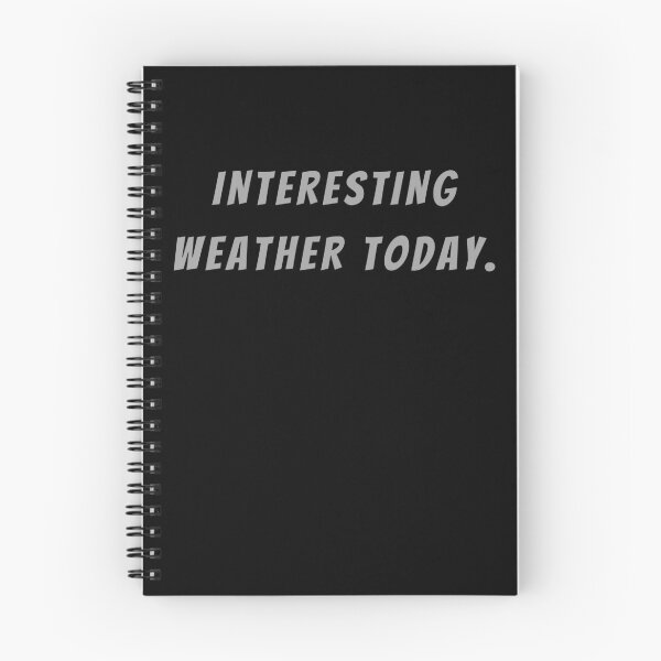 Item preview, Interesting Weather Today. - Small Subtitle Version designed and sold by SN-MI.
