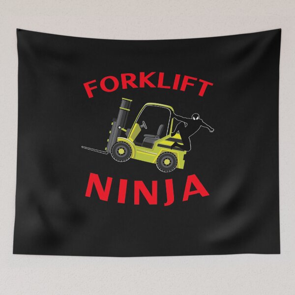 Item preview, Forklift Ninja YR designed and sold by TeamsterLife.