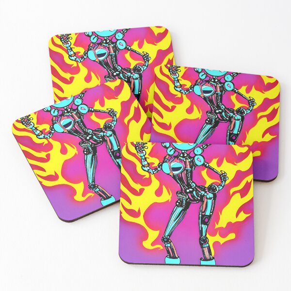 Item preview, Fire Robot, Dance! designed and sold by DangerRabbit.