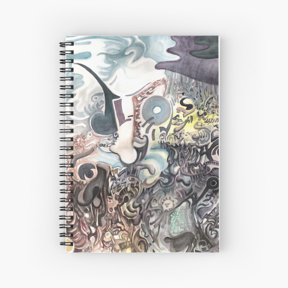 Item preview, Spiral Notebook designed and sold by dajson.