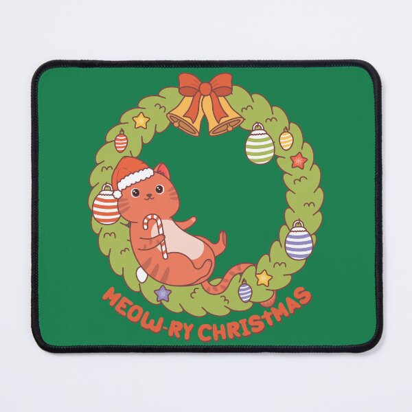 Item preview, Meow-ry Christmas - Cute Christmas Ginger Cat designed and sold by ttttee.