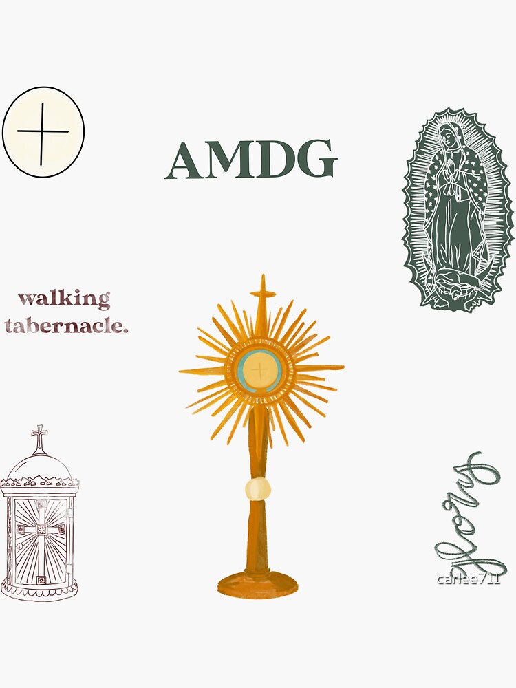 Saint Stickers, Catholic Stickers, Catholic Vinyl Stickers, Catholic  Sticker Bundle, St. Michael Sticker, Mary Sticker, Divine Mercy Sticker 
