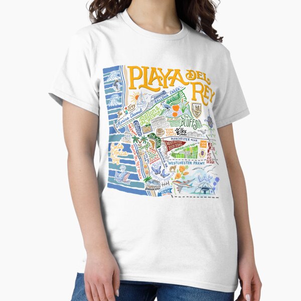 Item preview, PLAYA DEL REY ILLUSTRATED MAP designed and sold by iheartpdr.